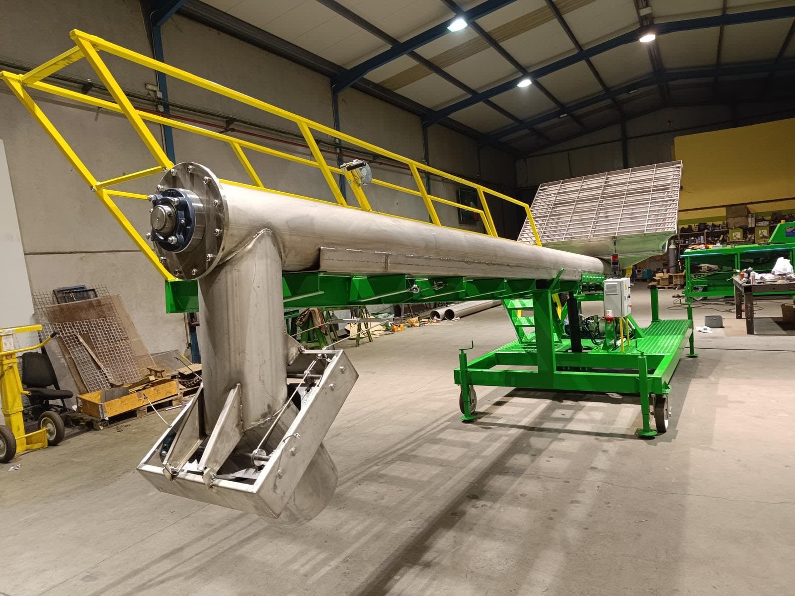 Sinfines y Tornillos Transportadores Industriales